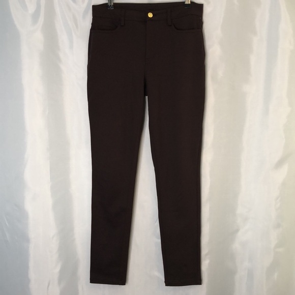 MICHAEL KORS BROWN SKINNY LEG PANTS    SIZE 6 - Picture 2 of 12